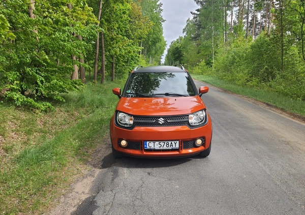 Suzuki Ignis cena 45900 przebieg: 42251, rok produkcji 2019 z Toruń małe 211